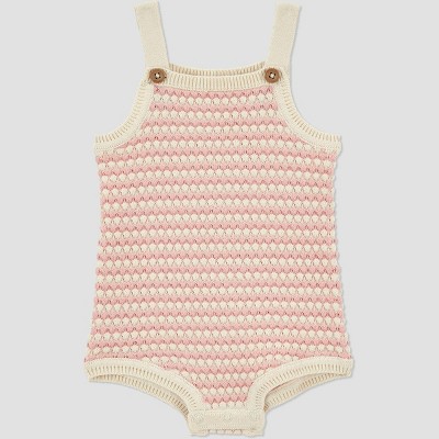Carter's Just One You®️ Baby Girls' Striped Romper - Pink