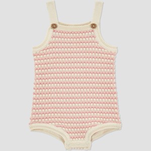 Carter's Just One You®️ Baby Girls' Striped Romper - Pink - 1 of 3