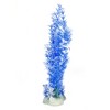 Unique Bargains Landscape Decorative Plastic Plant Blue White - 2 of 4