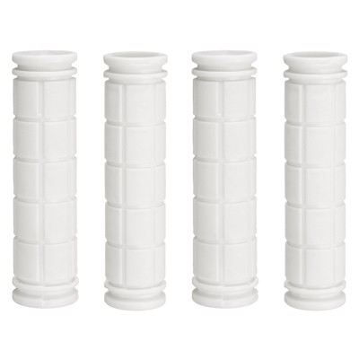 Unique Bargains Rubber Non-Slip Mushroom Bike Fit 7/8" Handlebar Grips 4.53" 4 Pairs