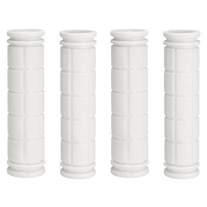 Unique Bargains Rubber Non-Slip Mushroom Bike Fit 7/8" Handlebar Grips 4.53" 4 Pairs - 1 of 4