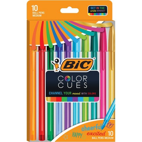 Retractable Felt Pens - 10 Piece Set