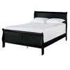 NicBex Traditional Wood Twin/Full/Queen Platform Bed Frame with Headboard and Footboard,Elegant Sleigh Design,Box Spring Needed,Easy Assembly - 4 of 4
