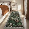 Nasitip Traditional Jungle Animals Pattern Area Rug Non-Slip Washable for Living Room，Bedroom，Entryway - 4 of 4