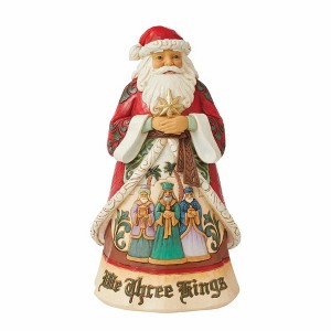 Jim Shore 10.0 Inch We Three Kings 17Th Annual Santa Song Series Santa Figurines - 1 of 3