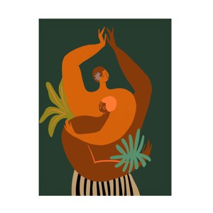 Canvas Wall Art - Arty Guava  'You and Me' Wall Art for Living Room, Bedroom, or Office Décor by Trademark Fine Art - 1 of 4