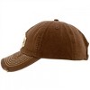 Adult Busch Light Logo Distressed Brown Colorway Adjustable Hat - 3 of 4