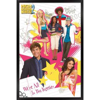 Trends International High School Musical 2 - Group Image Framed Wall Poster Prints