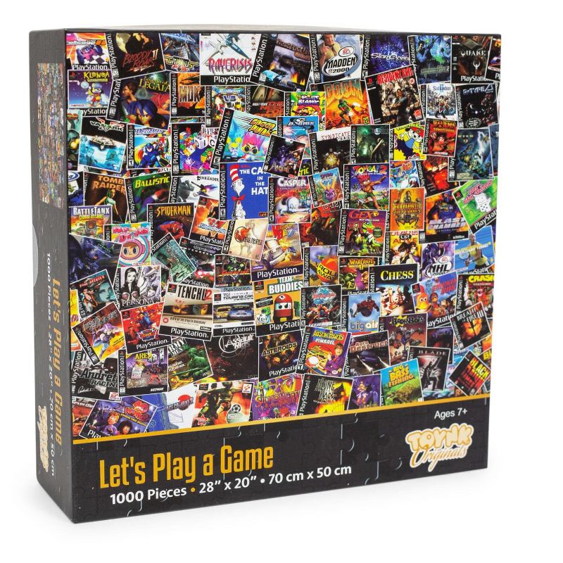 Toynk PlayStation Video Game Box Collage 1000-Piece Jigsaw Puzzle, 2 of 8
