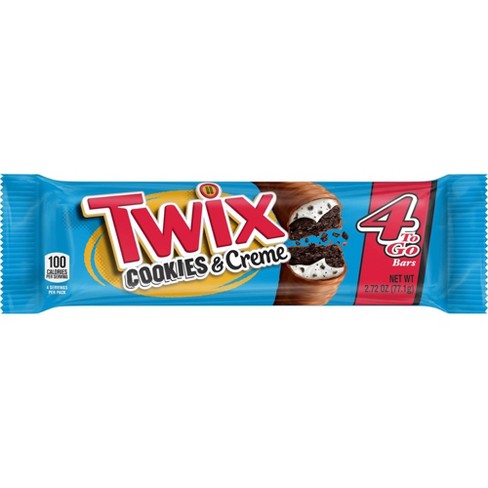 Twix Cookies Creme Chocolate Cookie Bar Candy 2 72oz Target