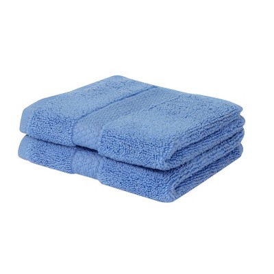 Splash Zero Twist 100% Ring Spun Cotton Face Washcloth Set – Reversible, 550 GSM, Soft, Lightweight, Highly Absorbent Towels for Bathroom