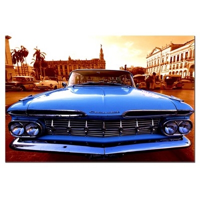 Trademark Fine Art -'1959 Chevy El Camino' Canvas Art