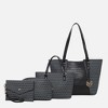MKF Collection Lippa Tote Crocodile Embossed Vegan Leather Women’s Bag Purse Set by Mia K - 2 of 4