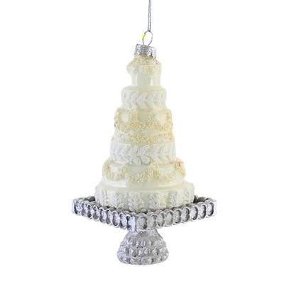 Cody Foster 4.75 In Tiered Wedding Cake Ornament Marriage Love Tree Ornaments