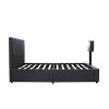 Oracle Gaming Bed with TV Mount For TVs up to 32" Black - X Rocker - 3 of 4