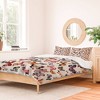 Ninola Design Butterflies Wings Countryside 100% Cotton Duvet Set - Deny Designs - 2 of 4