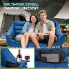 Docred Oversized Double Camping Chair, Folding 2 Person Camping Chair Loveseat, Lawn Chairs with Carrying Bag - 3 of 4
