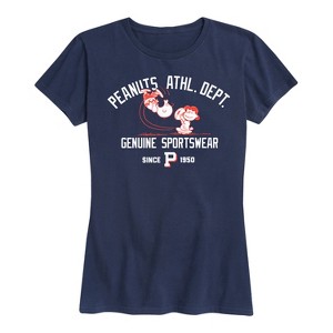 Women's - Peanuts - Snoopy and Friends Short Sleeve Graphic T-Shirt - 1 of 4