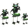 D-Art Collection Iron Frog Candle Holder         (set of 3 pcs: Large, Medium, Small) - 2 of 2