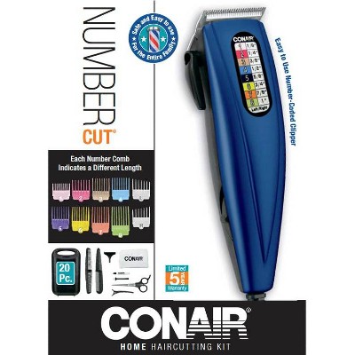 conair combo number cut