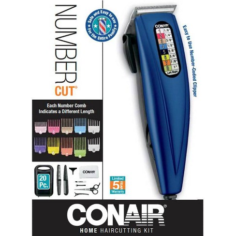 Conair Haircut Number Cut Clipper 20pc Target