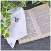 Men's Cotton Monogrammed Handkerchiefs Initial Letter Hanky - 2 of 3