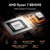 GEEKOM A8 Max AI Mini PC AMD Ryzen 7 8845HS, 2.5Gbps Dual LAN Port Mini Gaming Computer with 32GB DDR5 1TB M.2 2280 NVMe Gen4*4 SSD Windows 11 - 2 of 4