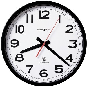 Howard Miller 625205 Accuwave Wall Ii Wall Clock Plastic - 1 of 3