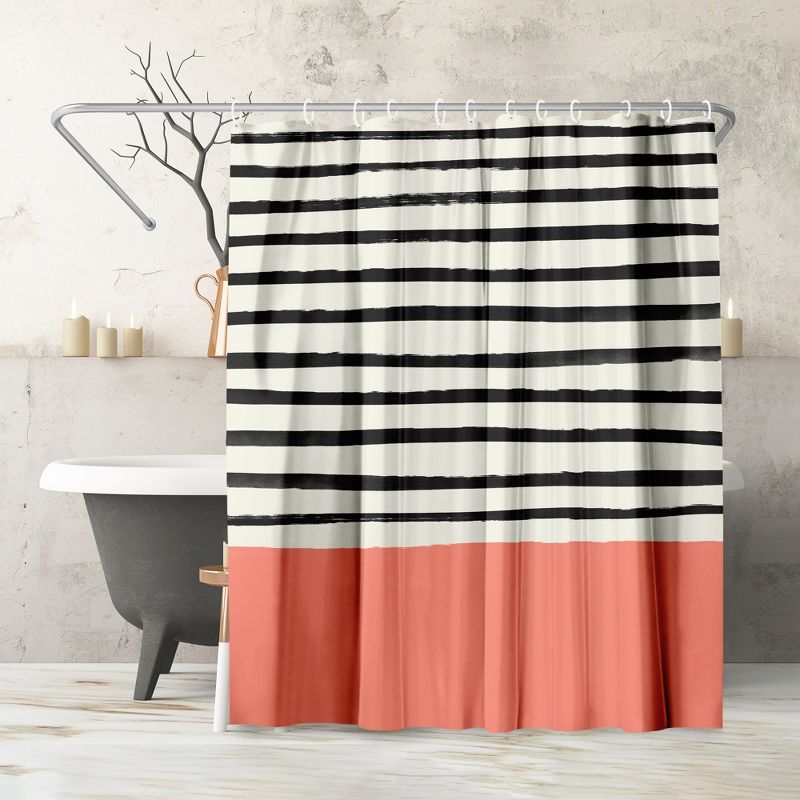 Americanflat 71" x 74" Shower Curtain by Leah Flores, 1 of 8