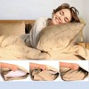 LuxClub 2 PC Performance Microfiber Solid Pillowcase Set - 3 of 3