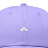 Dalix Lil Rainbow Embroidered Cotton Cap Summer Outdoor Dad Hat Womens - 2 of 4