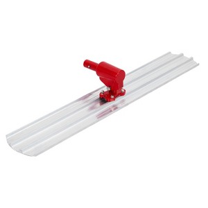 Professional Grade Aluminum Magnesium Alloy Concrete Bull Float with Adjustable Bracket & 4-Piece Handle Kit - Cement Finishing Tool - 1 of 4
