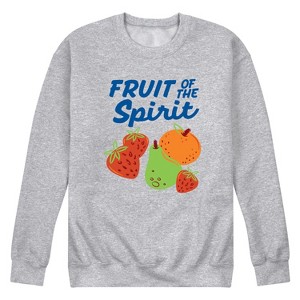 Men's - Instant Message - Fruit Of The Spirit Graphic Fleece Sweatshirt - 1 of 4