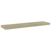 vidaXL Bookshelf Boards 8 pcs Sonoma Oak 15.7 in.x3.9 in.x0.6 in. Engineered Wood - 2 of 4