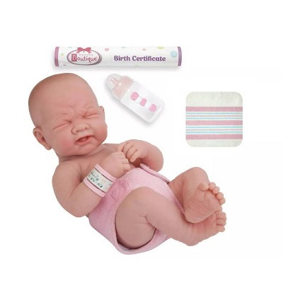 jc toys la newborn realistic baby doll