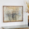 Landscape Canvas Wall Decor With Wood Frame 23.75 Inch Neutral Art Piece By Melrose - 2 of 3