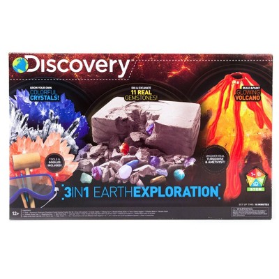 Discovery Kids 3-in-1 Earth Exploration Activity Kit