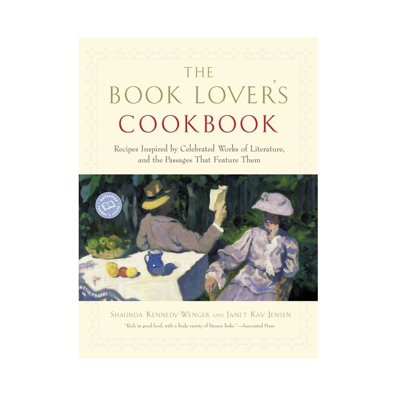 The Book Lover's Cookbook - by  Shaunda Kennedy Wenger & Janet Jensen (Paperback), 1 of 2