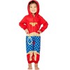DC Comics Wonder Woman PJ One Piece Costume Pajama Union Suit for Toddlers Girls and Juniors - 3 of 4