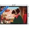 Trends International Lofi Girl - Relax and Study Framed Wall Poster Prints - 3 of 4