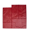 Bon Tool 12-595 Texture Mat - Ashlar Red - 24-inch X 24-inch - 2 of 4