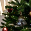 Slickblue Artisan 3"x2" Steel Bell Decoration – Handmade Holiday Ornament Ideal for Tree Hanging - 3 of 3