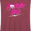 Women's - Monster High - Monster High Lightning Logo Graphic Racerback Tank - 2 of 4