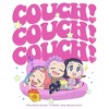 Girls KPop Demon Hunters Cute Friendship Idols Couch Time Cropped T-Shirt - 2 of 4