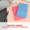 Staples Sticky Notes 4" x 6" Golden Hour Collection Lined 100 Sheets/Pad 6 Pads/Pack (ST62871) - 3 of 4