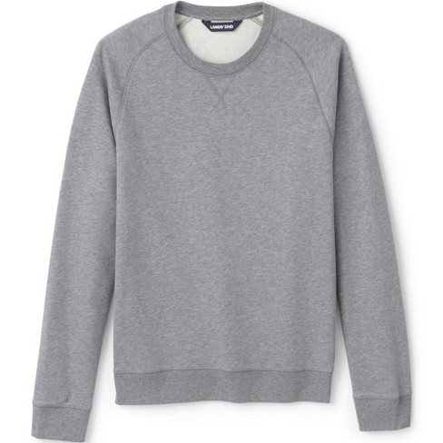 Lands' End School Uniform Adult Crewneck Sweatshirt - XX Small - Pewter  Heather