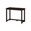 Plank+Beam Solid Wood Writing Desk, Simple Desk for Bedroom, Home Office Study Desk, 39.5" - 2 of 4