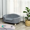 UbMelt Dog Bed Elegant Pet Bed for Dogs Comfy Dog Couch with Wood Legs Durable Elevated Dog Sofa Bed Modern and Stylish Dog Sofa - 3 of 4