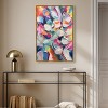 Art Remedy Some Rainbow Petals Retro Abstract Wall Art Framed - 2 of 4
