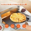 VEVOR Pizza Steel, 20" x 14" x 3/8" Pizza Steel Plate for Oven, Pre-Seasoned Carbon Steel Pizza Baking Stone with 20X Higher Conductivity - 3 of 4